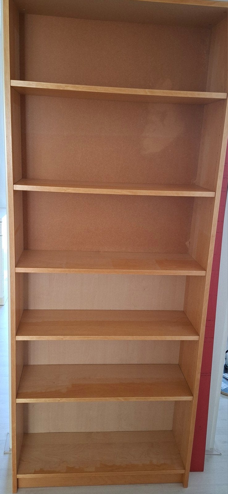 Stevige boekenkast - 200x80x28 cm, Huis en Inrichting, Kasten | Boekenkasten, Ophalen, Met plank(en), Gebruikt, 50 tot 100 cm