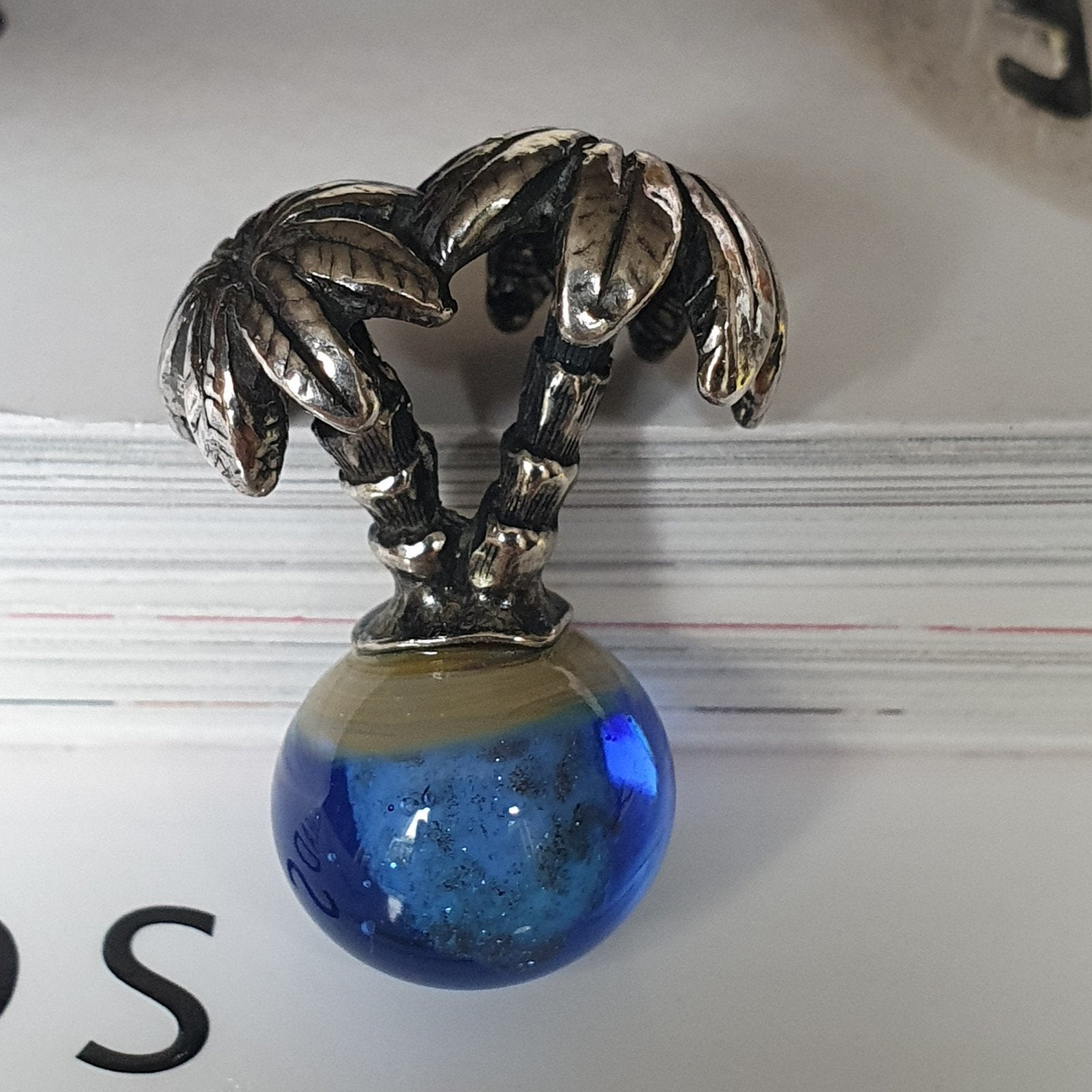 Palmbomen Van Trollbeads   2021, Sieraden, Tassen en Uiterlijk, Ophalen of Verzenden, Zo goed als nieuw, Trollbeads, 1 bedel