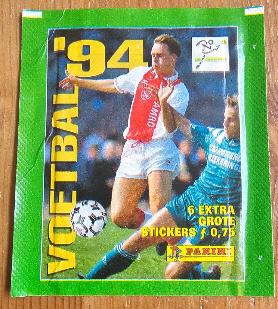 1994 Panini Voetbal 94 Gesloten Zakje/Pakje Zeldzaam!, Verzenden, Zo goed als nieuw, Meerdere stickers