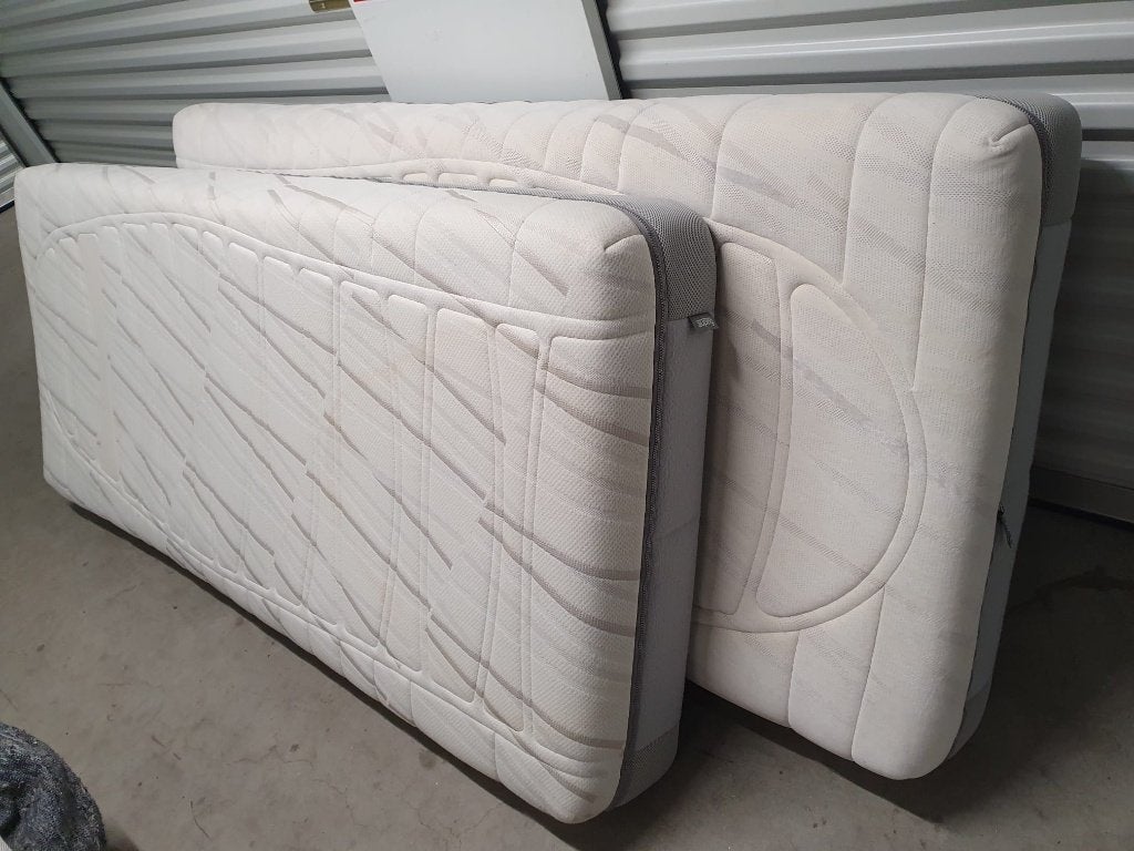 Auping matrassen 2x 90x200 cm, Ophalen, Tweepersoons, Zo goed als nieuw, Matras