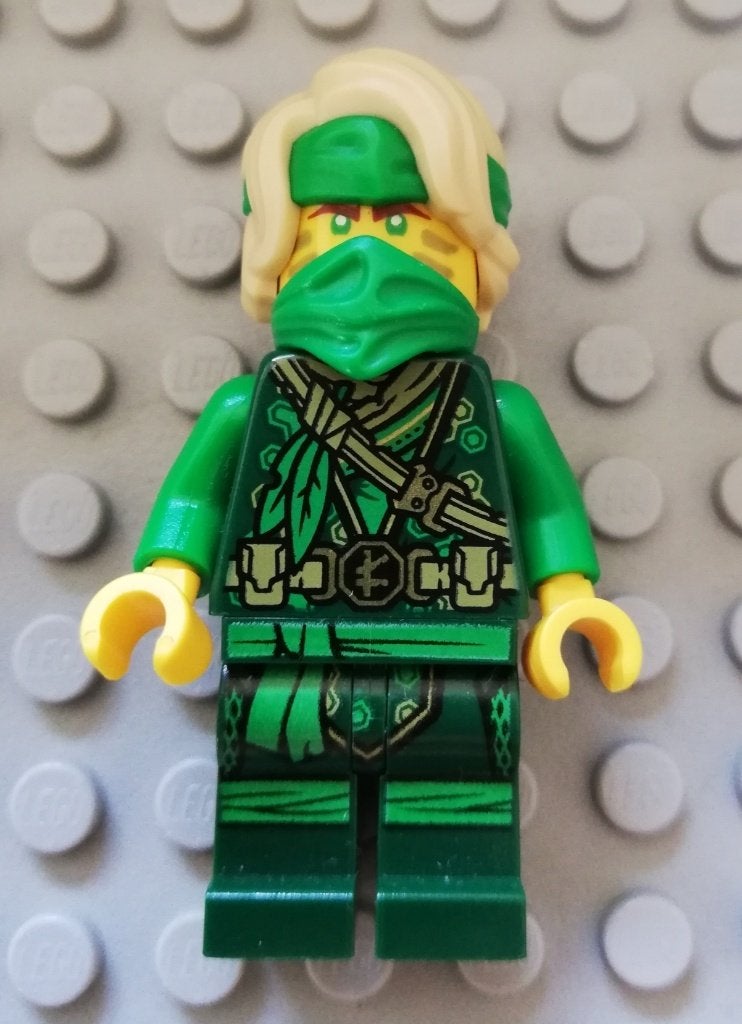 Lego Ninjago minifiguur Lloyd njo0711/njo0682, Lego, Ophalen of Verzenden, Zo goed als nieuw, Minifiguur