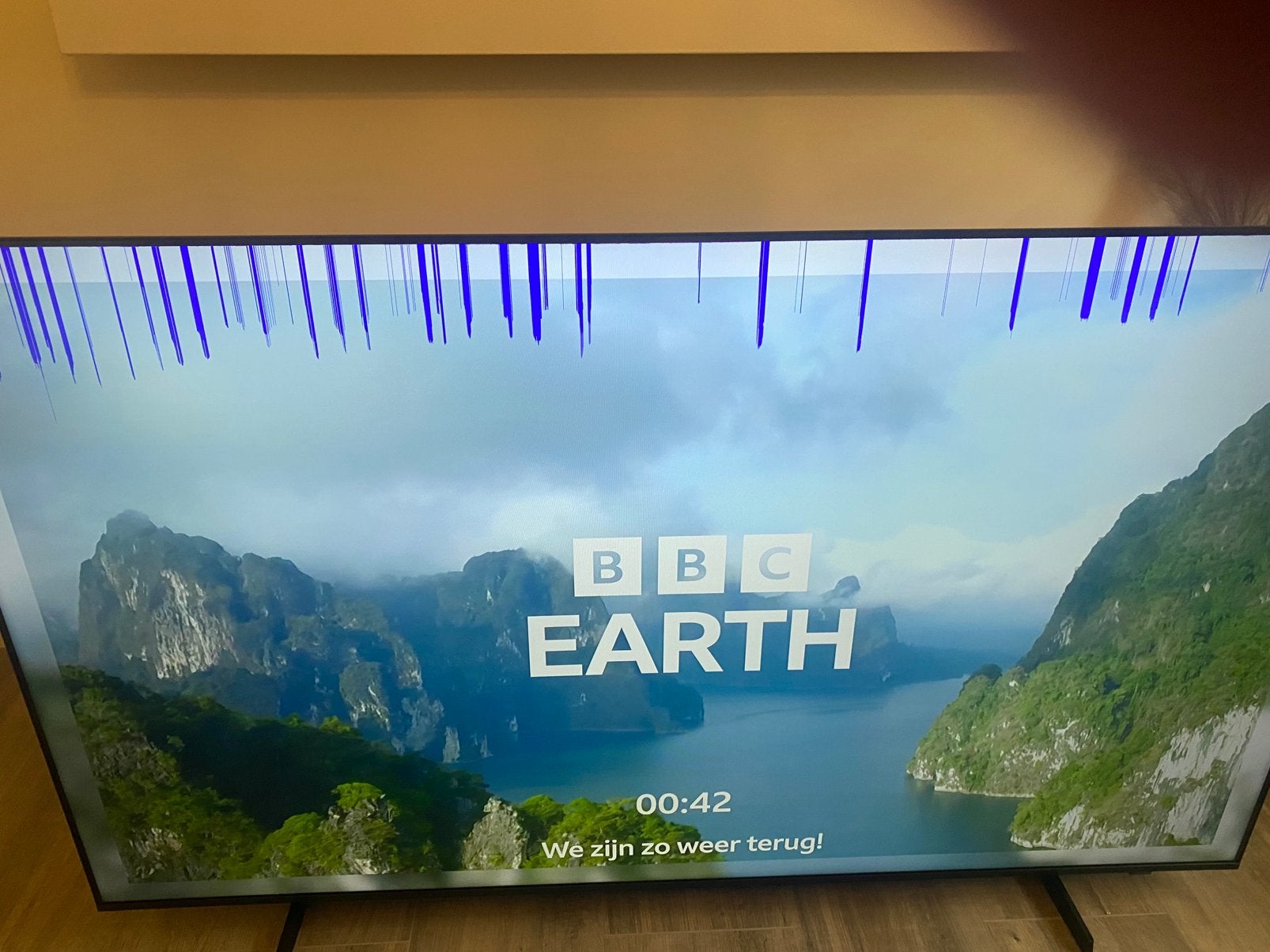 Samsung 65” UE65U8000F – DEFECT voor reparatie of onderdelen, Ophalen, 50 Hz, Zo goed als nieuw, Samsung