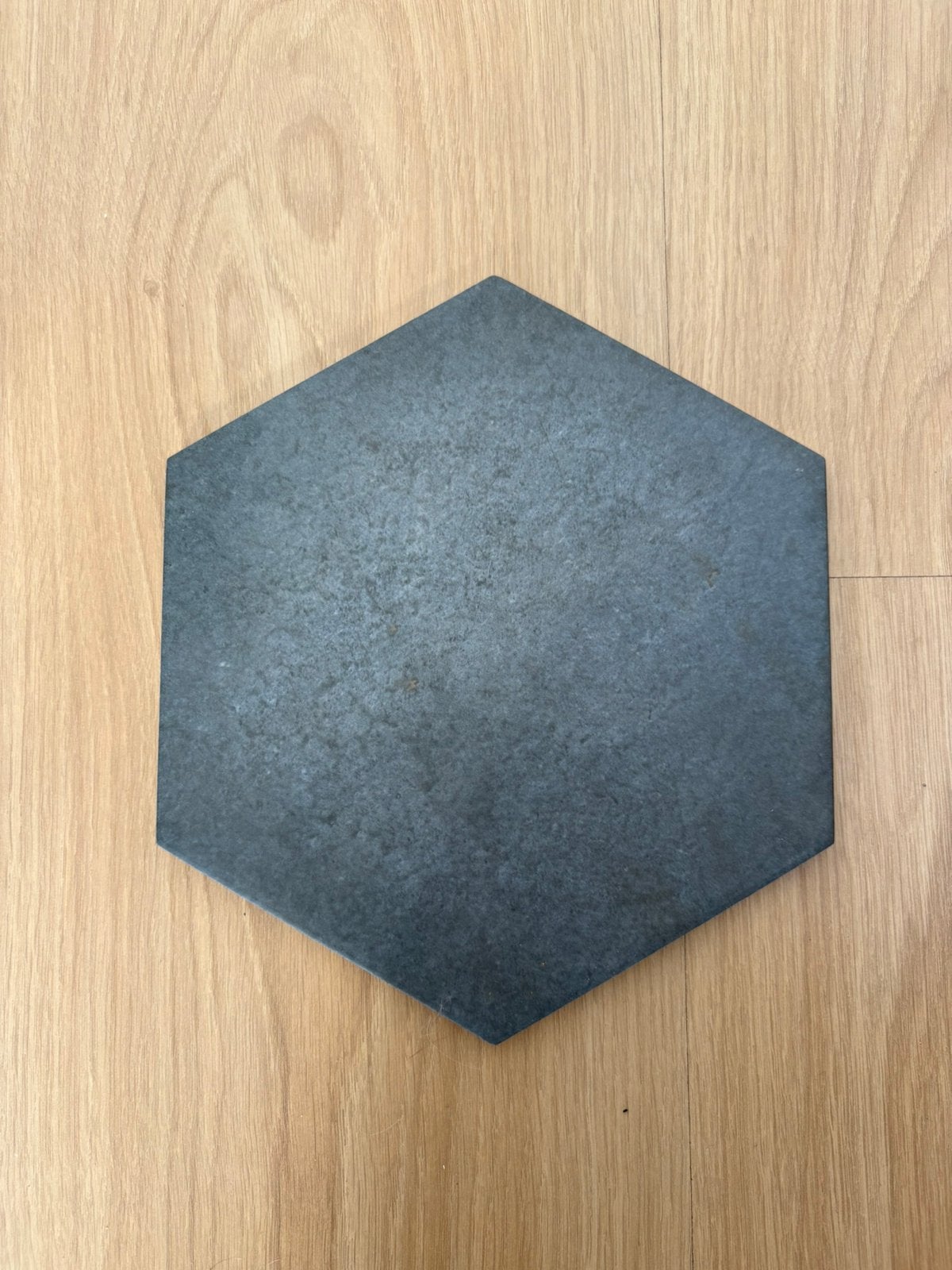 Donkerblauwe hexagon tegels, Ophalen, Nieuw, Minder dan 5 m², Wandtegels