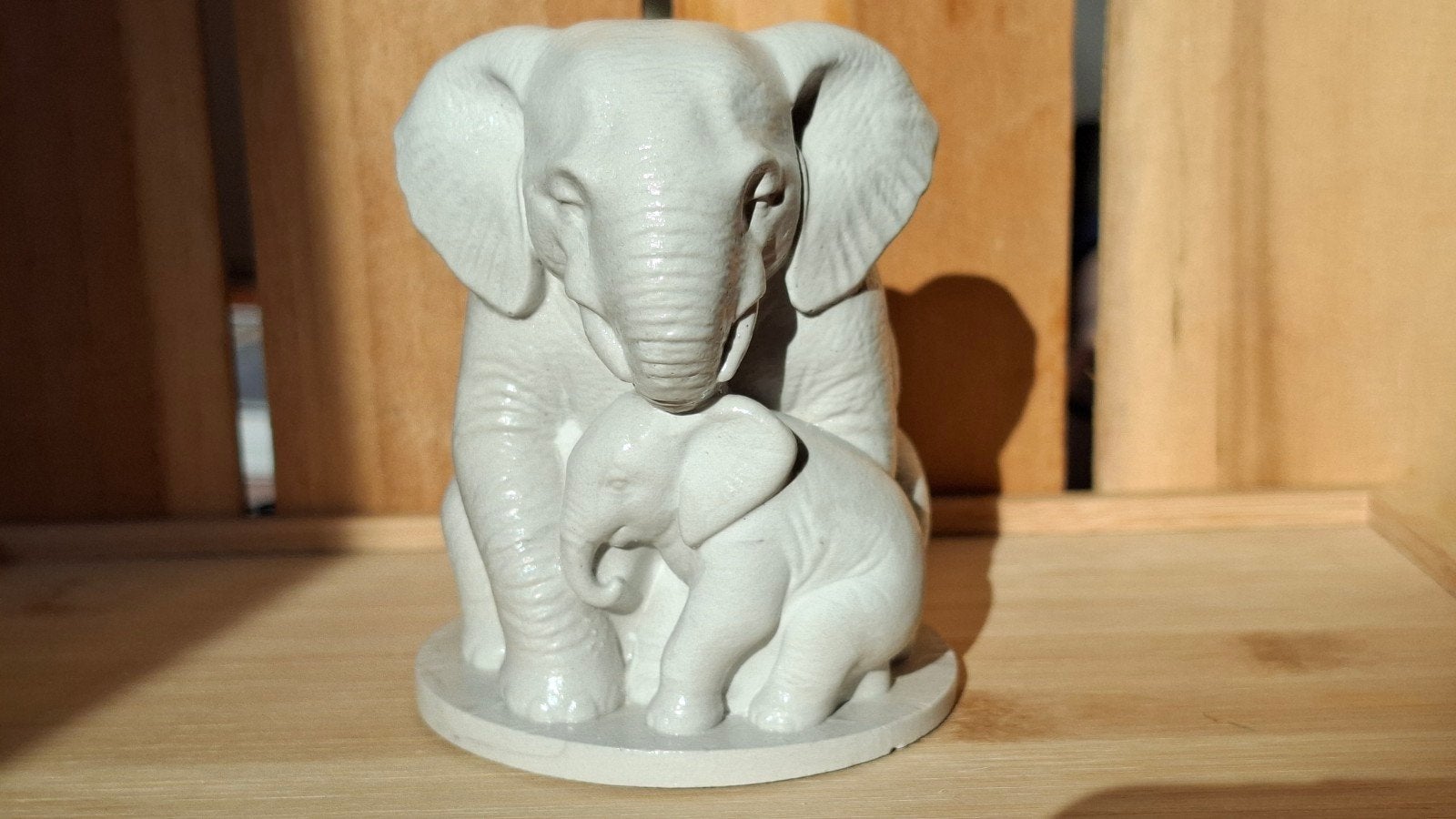 Olifant met jong, Ophalen of Verzenden, Nieuw, Dier