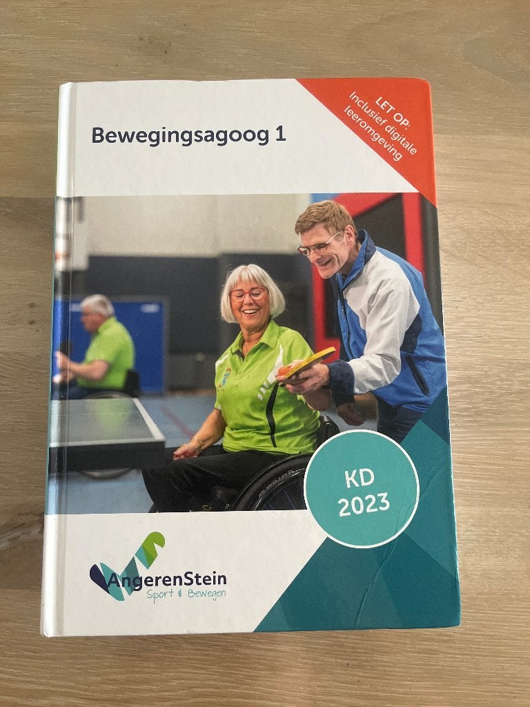 Boek bewegingsagoog 1, Boeken, Schoolboeken, Overige vakken, Ophalen of Verzenden, Zo goed als nieuw, Angerenstein