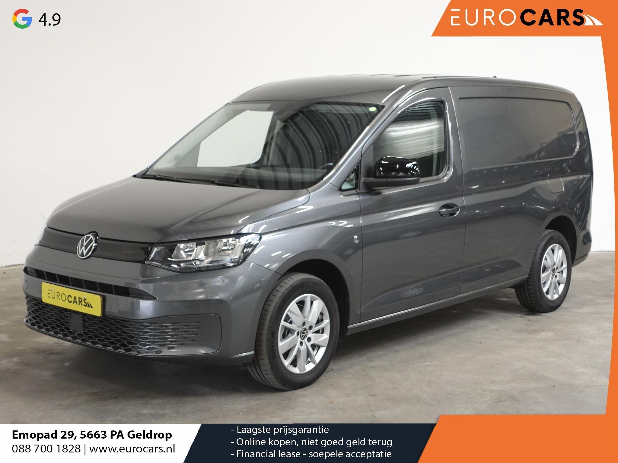 Volkswagen Caddy Cargo Maxi 2.0 TDI Style Automaat Airco Blu, Stof, Gebruikt, 4 cilinders, Automatische klimaatregeling
