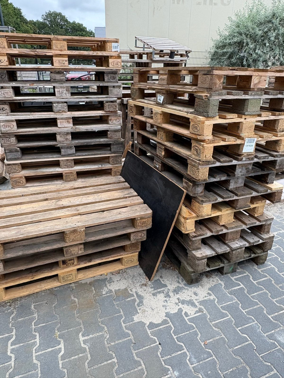 Europallets te koop - Diverse staten, Doe-het-zelf en Verbouw, Hout en Planken, Ophalen, Gebruikt, 50 mm of meer, Pallet