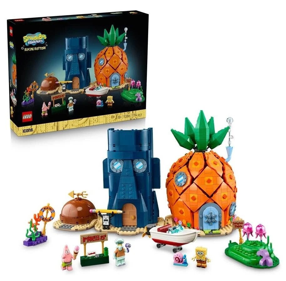 LEGO Icons 11386 SpongeBob SquarePants: Bikinibroek PREORDER, Ophalen of Verzenden, Nieuw