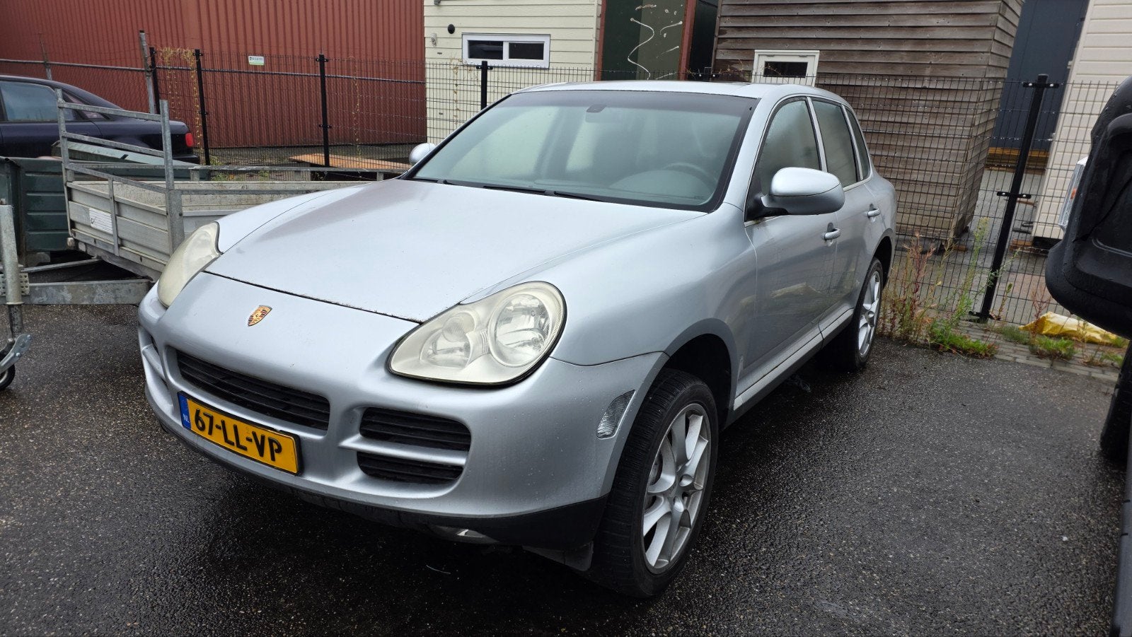 Porsche Cayenne 4.5 S Tiptronic S 2003 Grijs, Auto's, Porsche, Automaat, Cayenne, 2220 kg, 8 cilinders