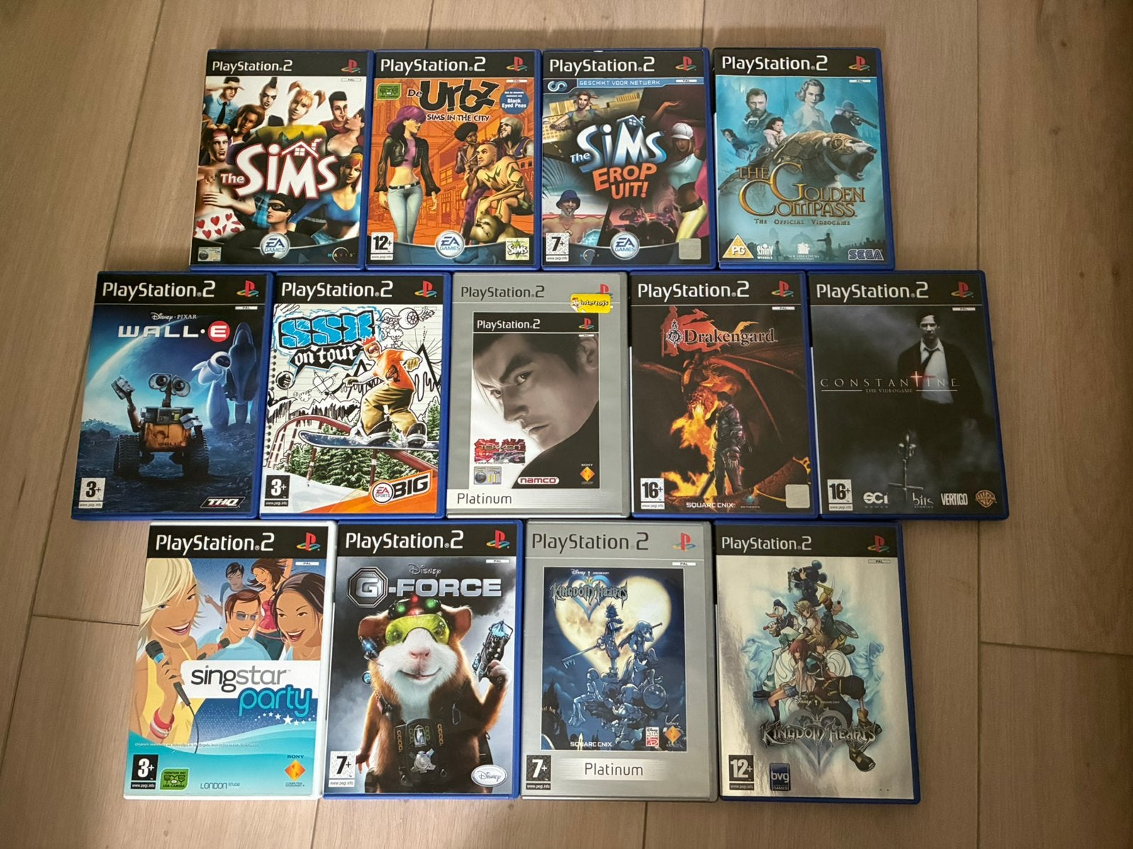 PlayStation 2 ps2 games sims tekken singstar kingdom hearts, 1 speler, Ophalen of Verzenden, Gebruikt, Vanaf 12 jaar