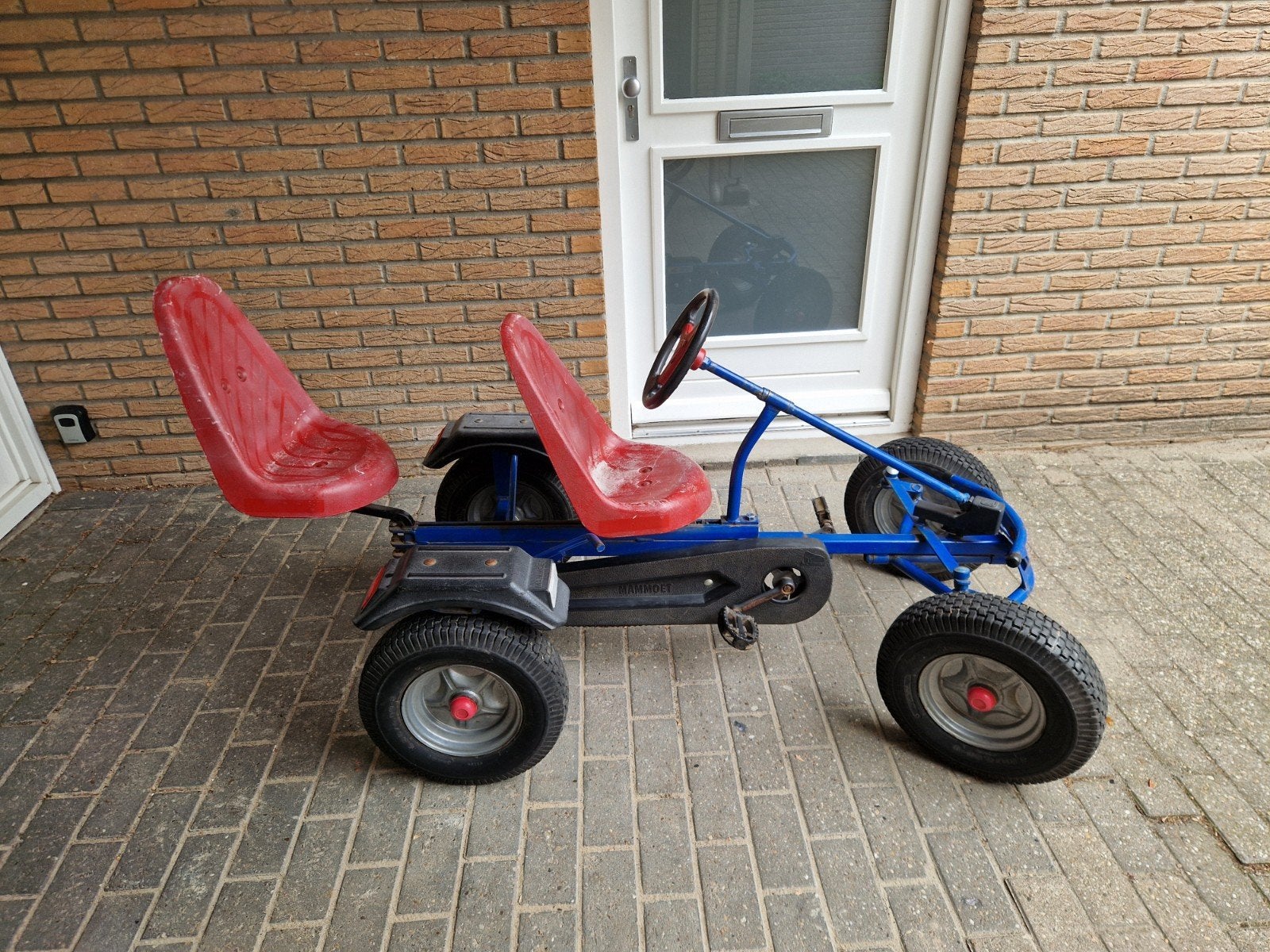 Mammoet skelter met duozit, Ophalen, Gebruikt, Mammoet, Duozit