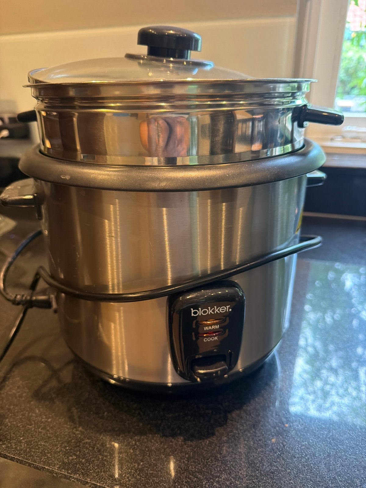 Blokker Rijstkoker met stoomfunctie - BL-17004, Ophalen, Zo goed als nieuw