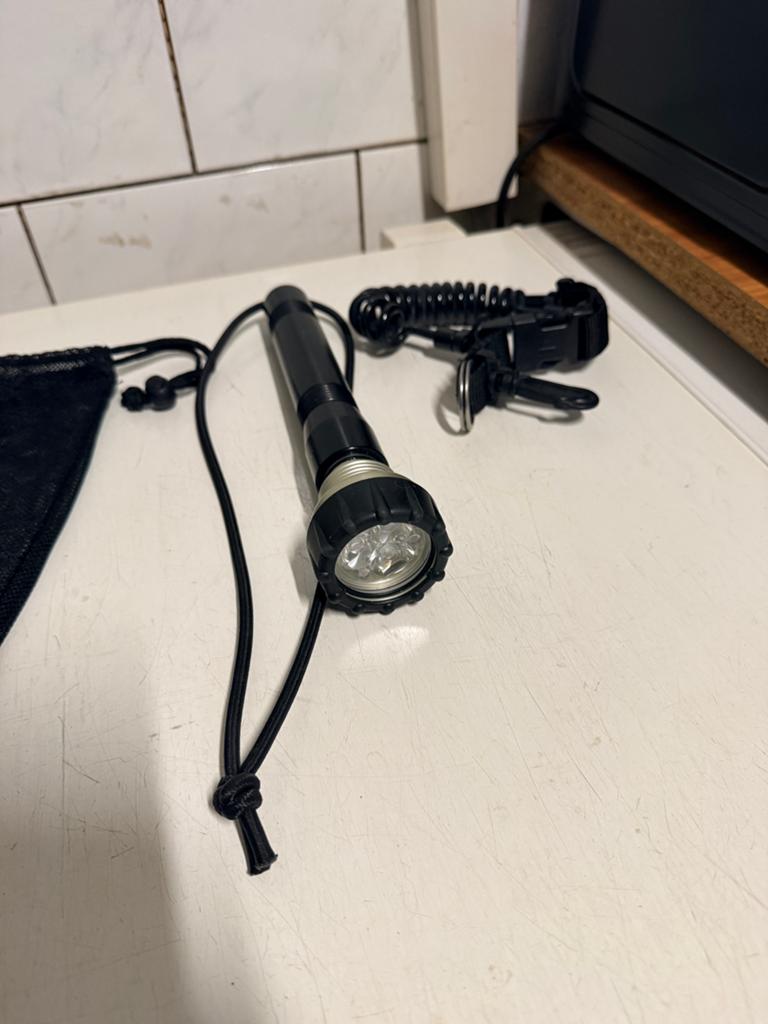 Greenforce tristar led, Ophalen, Gebruikt, Duiklamp