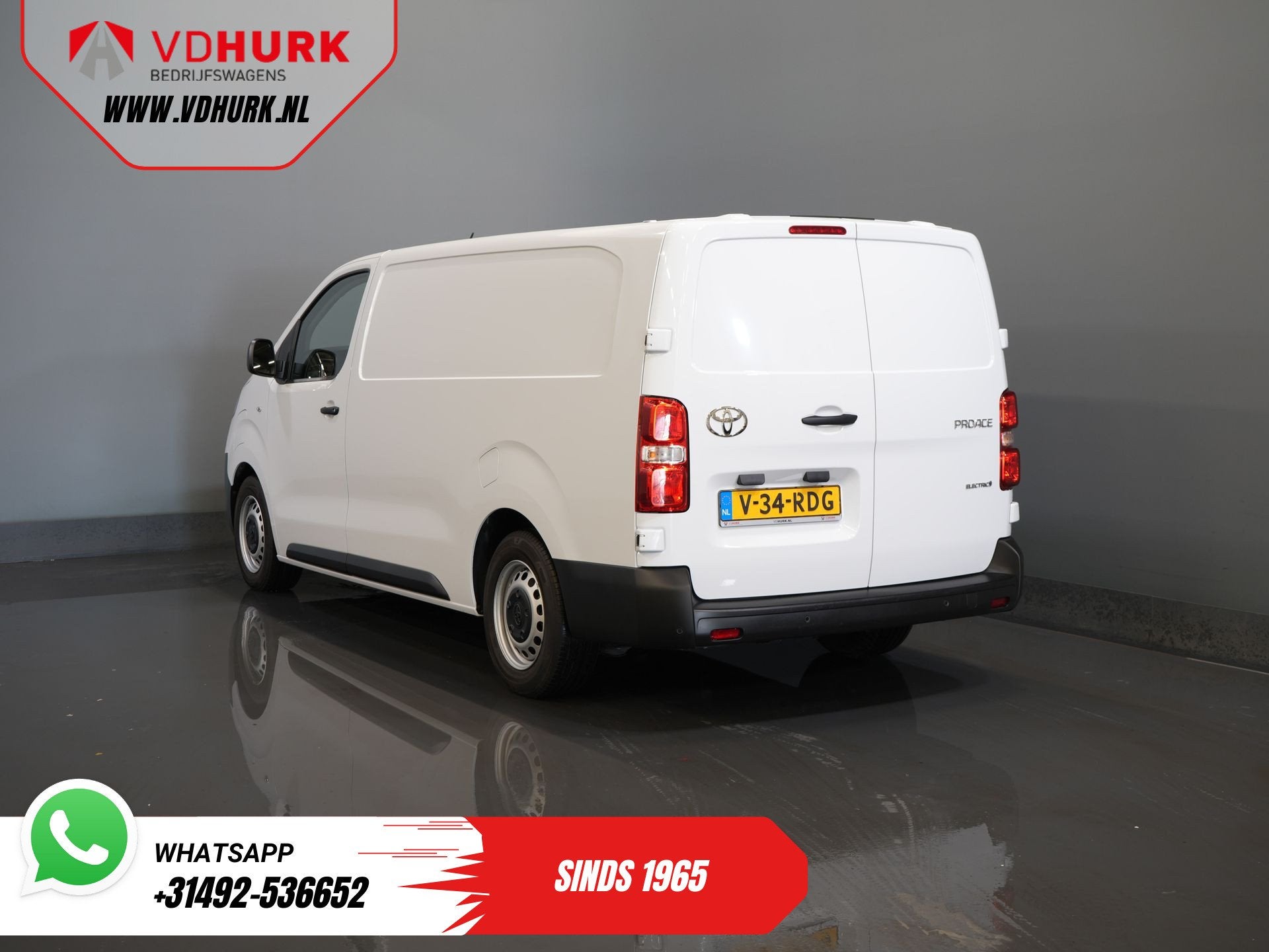 Toyota PROACE Electric Worker L3 75 kWh 350 km WLTP Snellade, Gebruikt, Origineel Nederlands, 420 min, 75 kWh