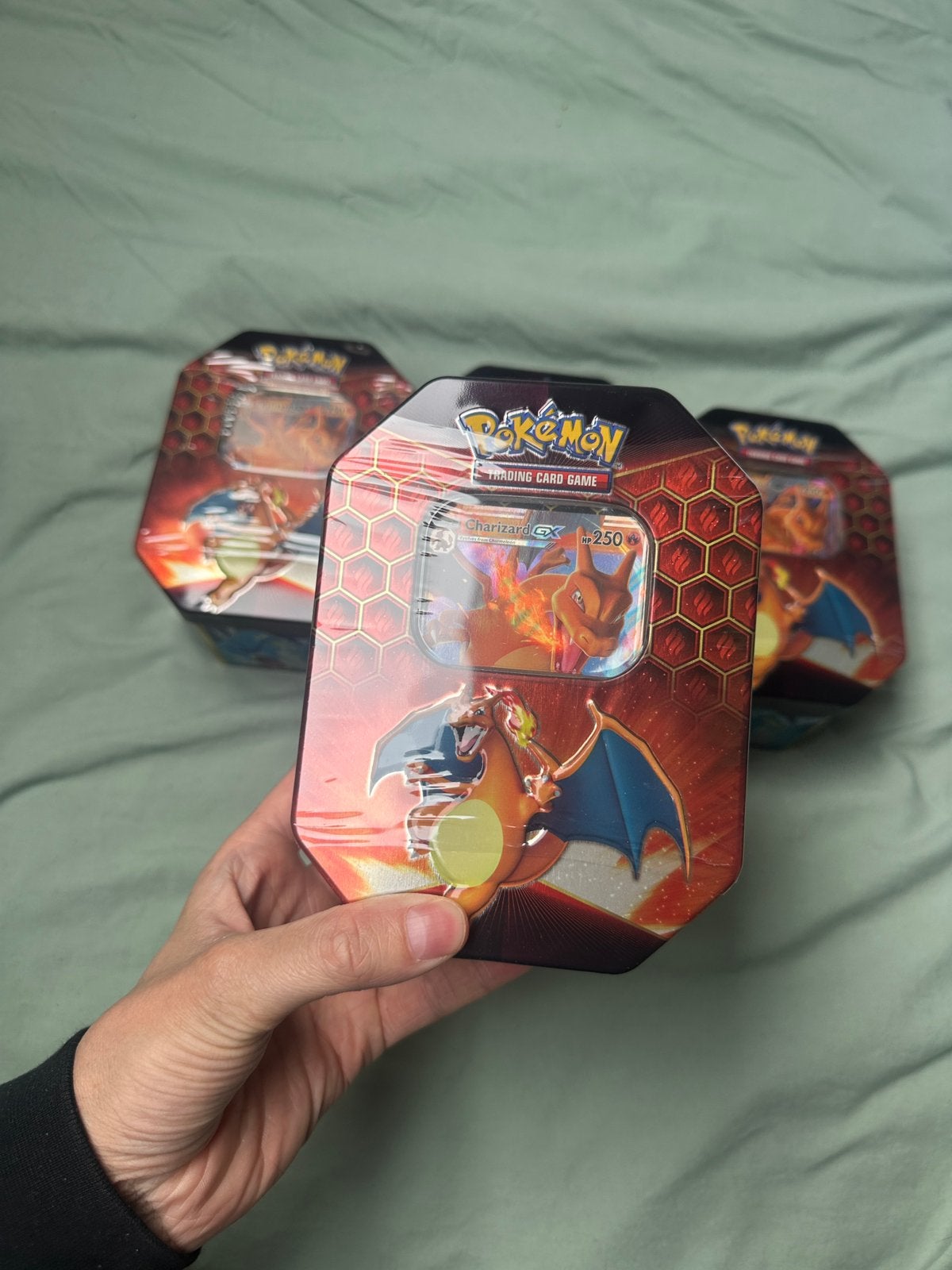 Hidden Fates: Charizard GX Tin pokemon engels, Ophalen, Nieuw