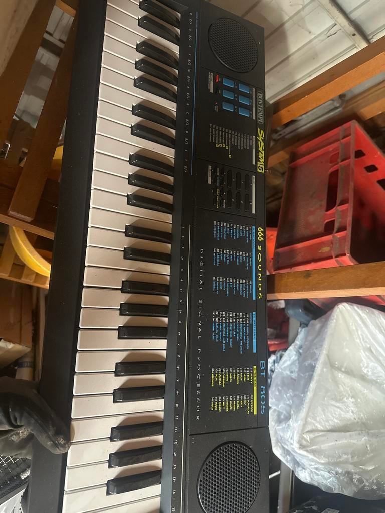 Bontempi System 5 Keyboard - Ideaal voor beginners, Muziek en Instrumenten, Keyboards, Ophalen of Verzenden, Gebruikt, 49 toetsen