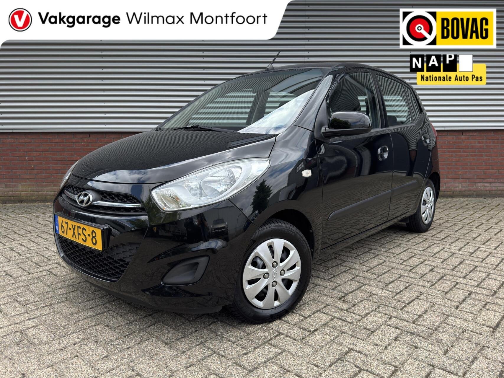 Hyundai i10 1.1 i-Drive Cool|Airco|Afn.trekhaak|Elek. ramen|, Auto's, Euro 5, Stof, 4 cilinders, 400 kg