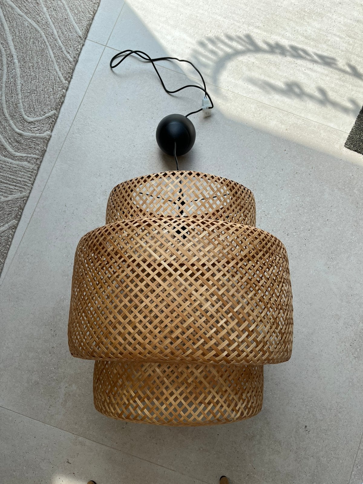 IKEA Sinnerlig hanglamp 50cm, Ophalen, Zo goed als nieuw