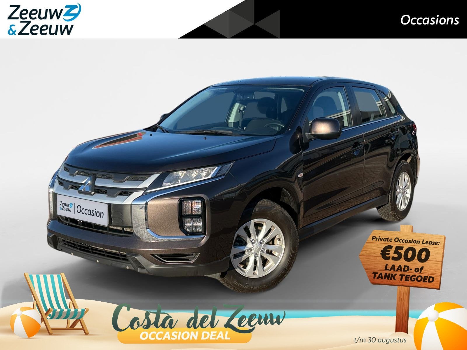 Mitsubishi ASX 2.0 Intense *Automaat*Navi+Camera*Climate*Par, Auto's, 1998 cc, 730 kg, Gebruikt, 4 cilinders
