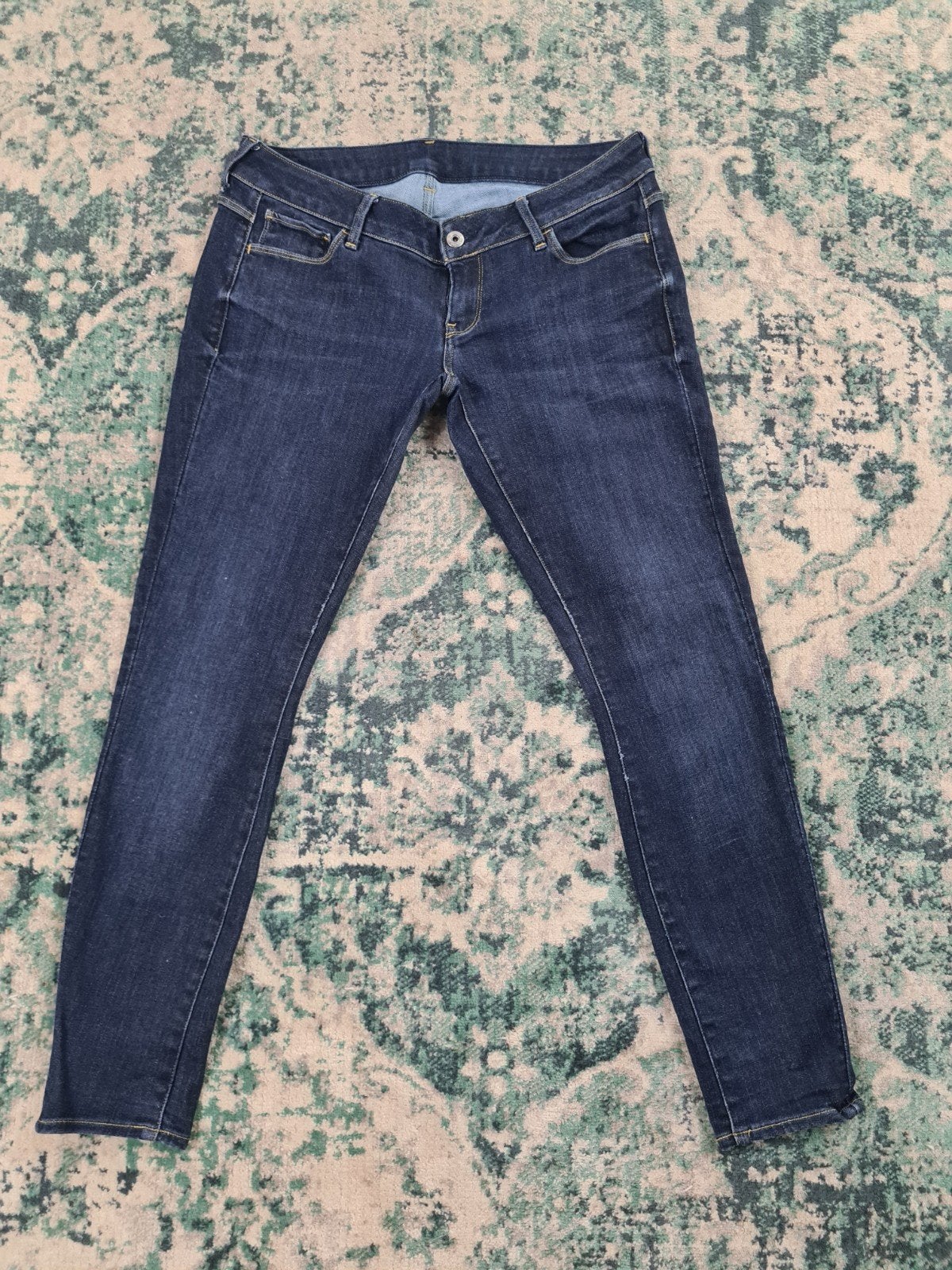 G-star 3301 low super skinny W31 L30 Tulsi3130 Low-ris, Ophalen of Verzenden, Zo goed als nieuw, Blauw, W30 - W32 (confectie 38/40)