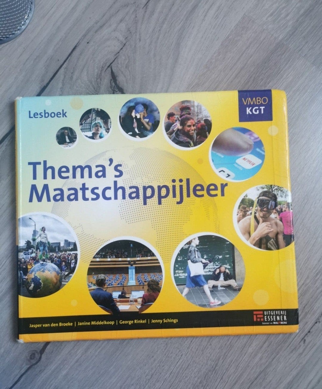 Thema's Maatschappijleer Lesboek VMBO KGT, Boeken, Ophalen of Verzenden, Zo goed als nieuw, VMBO, Maatschappijleer