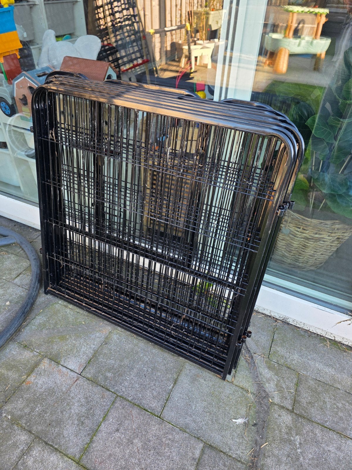 konijnenren met toebehoren, Dieren en Toebehoren, Ophalen, 110 cm of meer, 60 tot 90 cm, Konijn