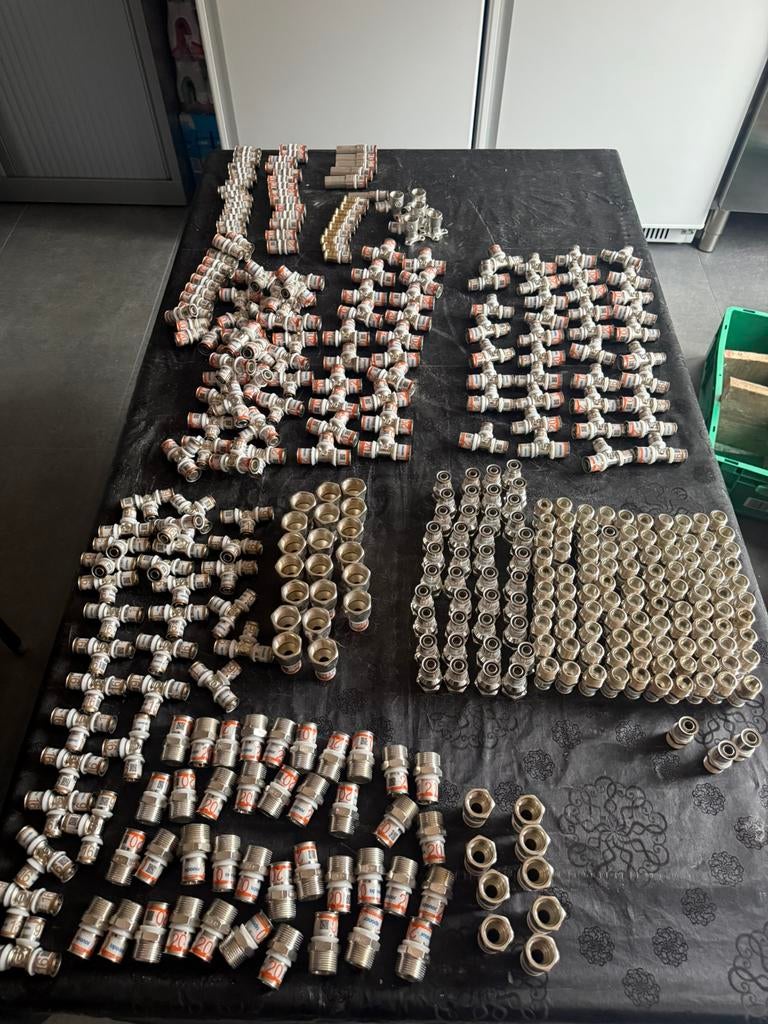 Uponor koppelingen 4 EURO P/S, Ophalen of Verzenden, Zo goed als nieuw