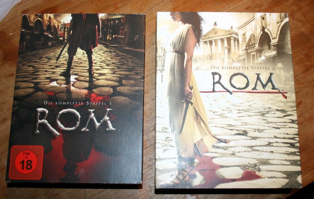 dvd serie Rome deel 1 en deel 2, Vanaf 16 jaar, Ophalen of Verzenden, Zo goed als nieuw, Actie en Avontuur