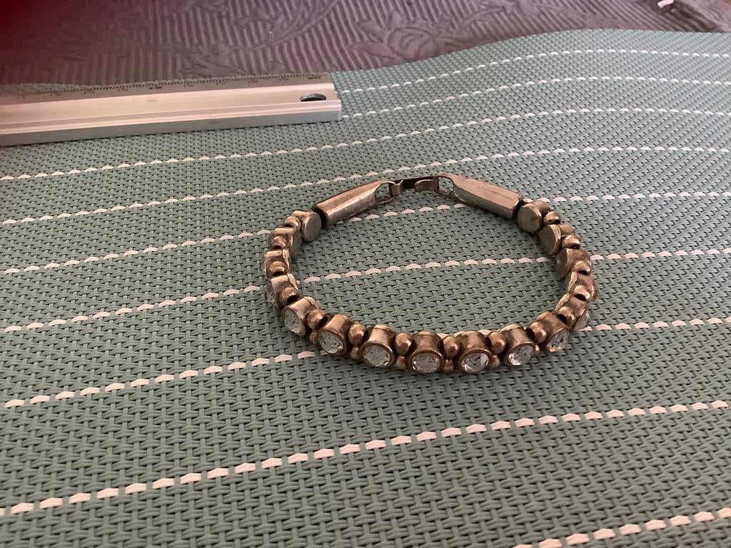 Josh armband, Overige materialen, Gebruikt, Ophalen of Verzenden, Zilver