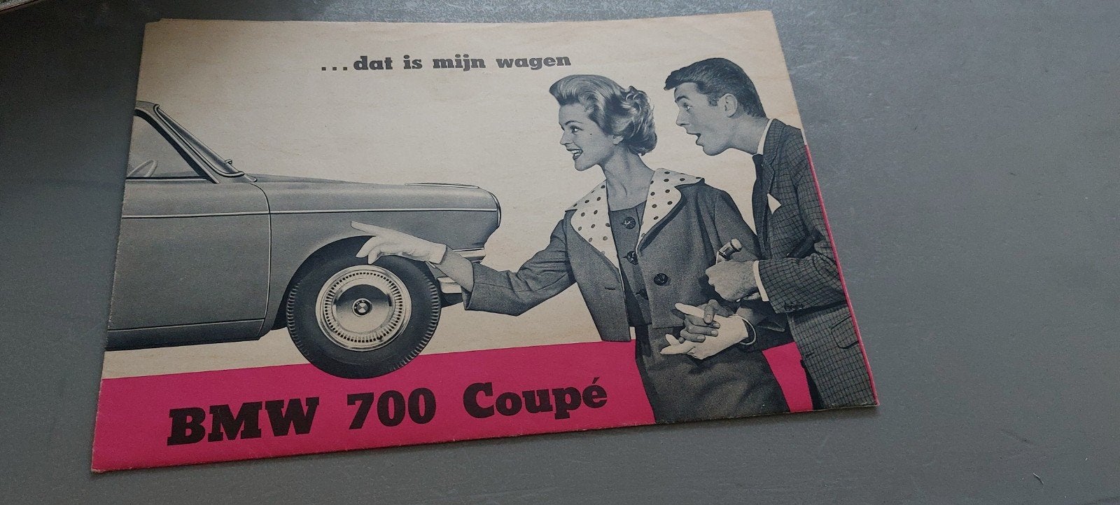 BMW 700coupe catalogus, Boeken, Ophalen of Verzenden, Zo goed als nieuw
