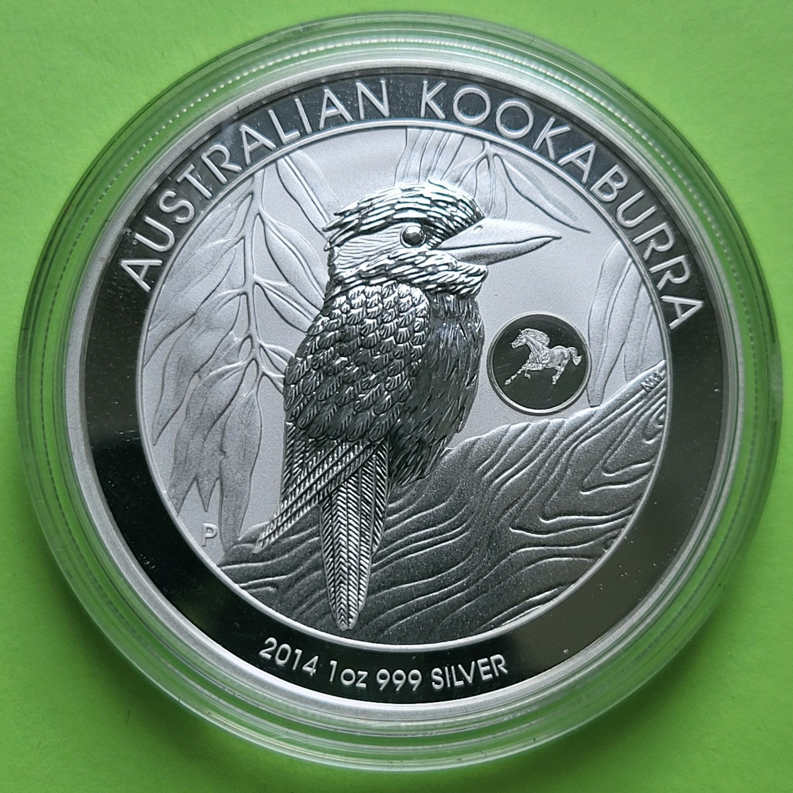 Kookaburra 2014 lunar privy Horse - 1 oz zilver, Verzenden, Zilver