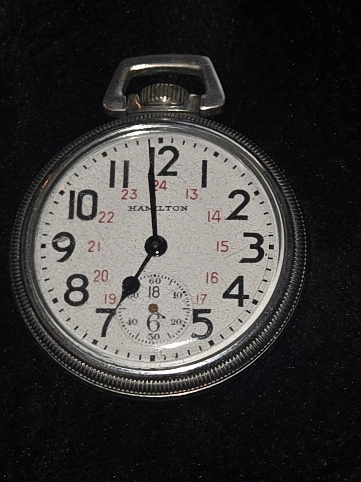 Hamilton Zakhorloge - U.S. Govt. 992B, 21 Jewels, Sieraden, Tassen en Uiterlijk, Ophalen, Zakhorloge, Staal, 1930 tot 1960