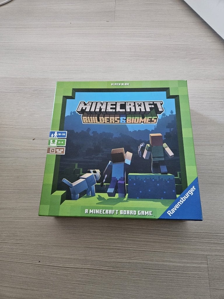 bordspel Minecraft, Hobby en Vrije tijd, Drie of vier spelers, Ophalen of Verzenden, Gebruikt, Ravensburger