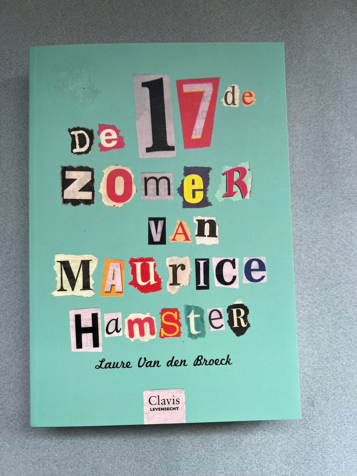De 17e zomer van Maurice Hamster- Laure van den Broeck, Ophalen of Verzenden, Zo goed als nieuw