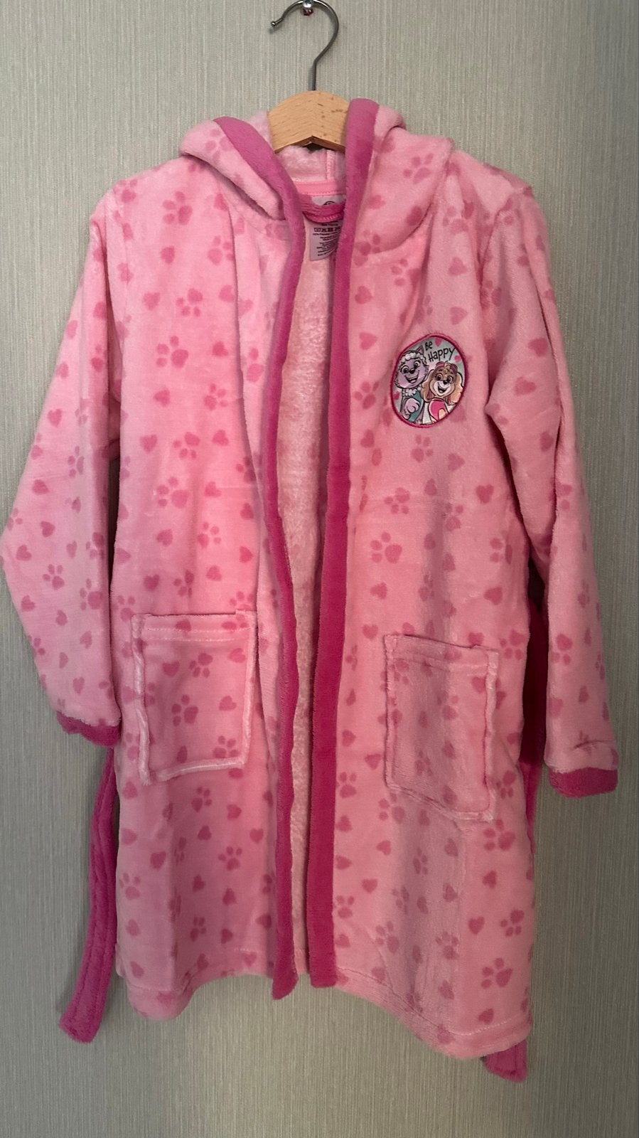 Nieuwe roze badjas voor meisje - Maat 110/116, Ophalen of Verzenden, Nieuw, Meisje, Nacht- of Onderkleding