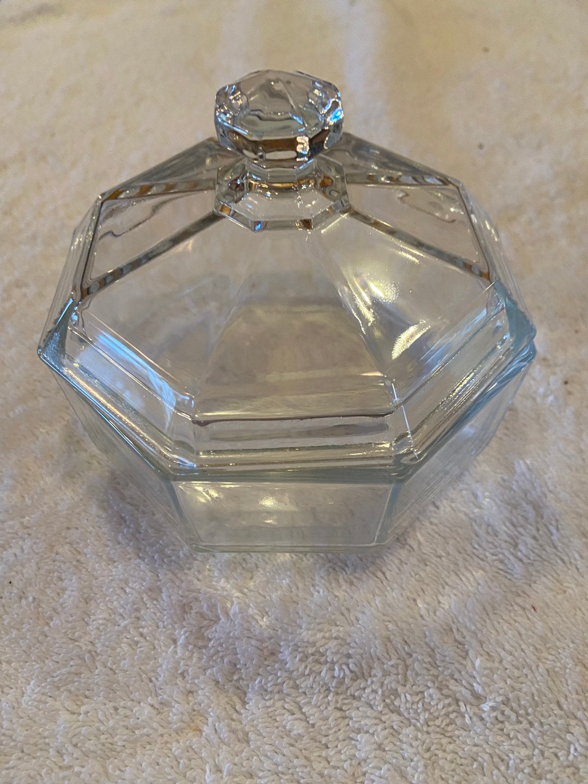 Bonbob bon bon schaaltje met deksel glas, Huis en Inrichting, Overige typen, Ophalen of Verzenden, Overige stijlen, Glas