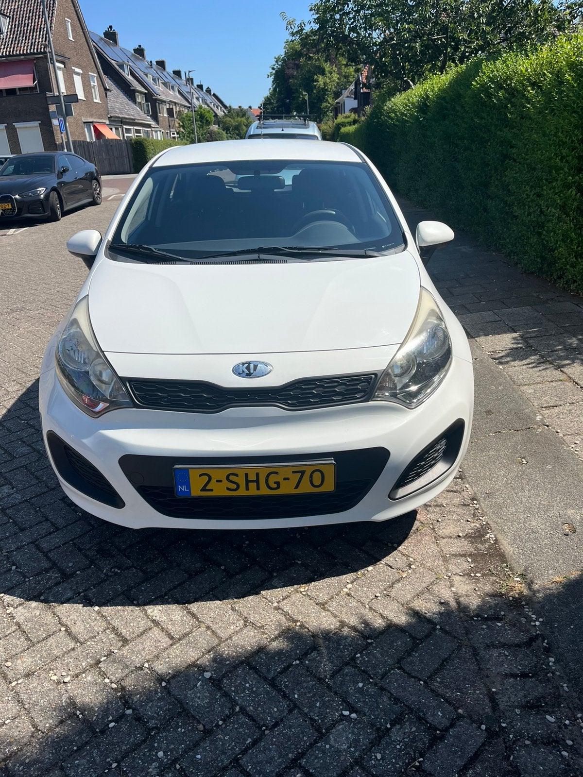 Kia Rio 1.2 I 5DRS 2013 Wit, 1027 kg, 450 kg, 40 €/maand, 4 cilinders
