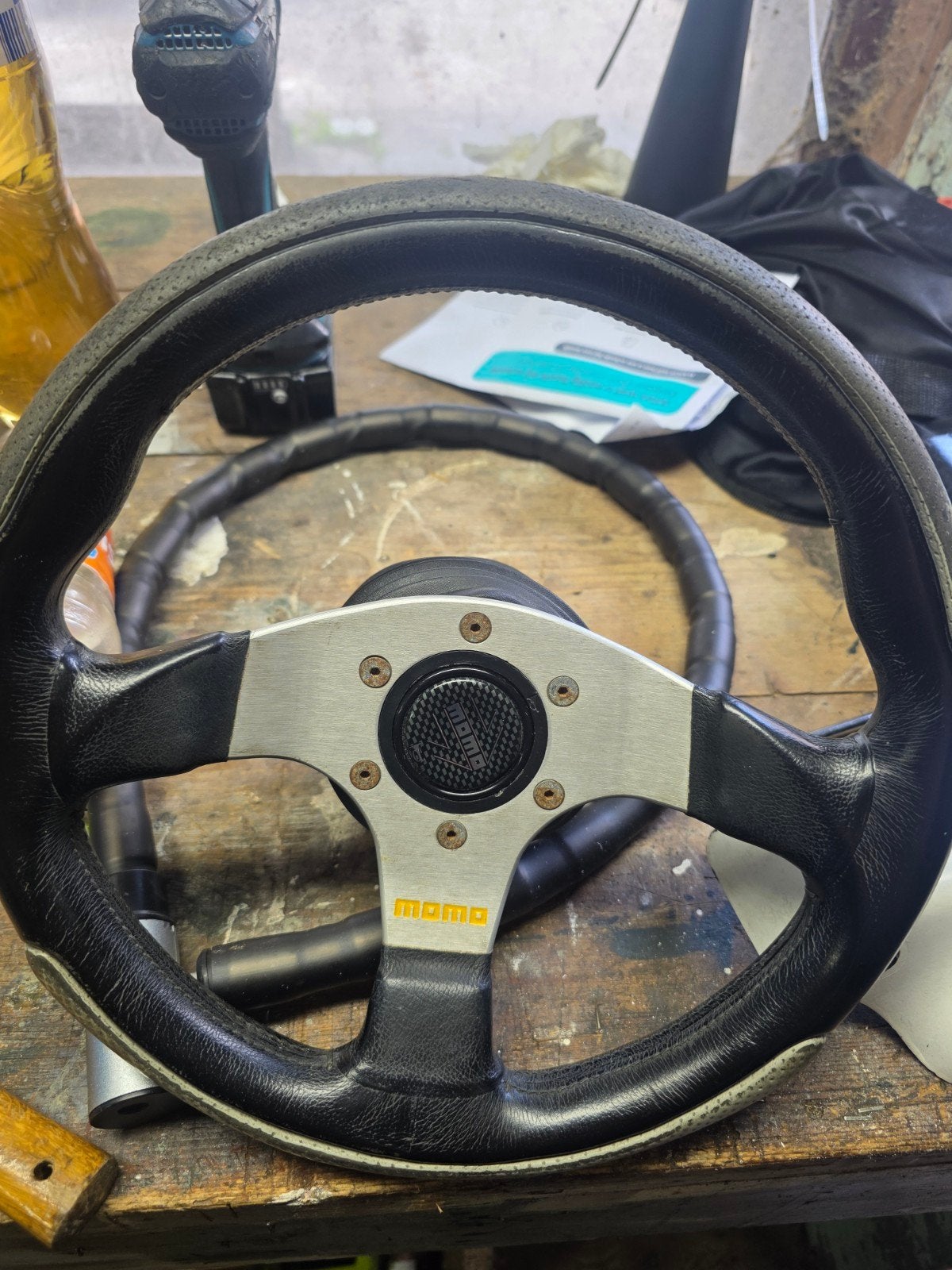 Momo sportstuur - Klassiek design golf 2 corrado g60 vr6, Ophalen of Verzenden, Gebruikt