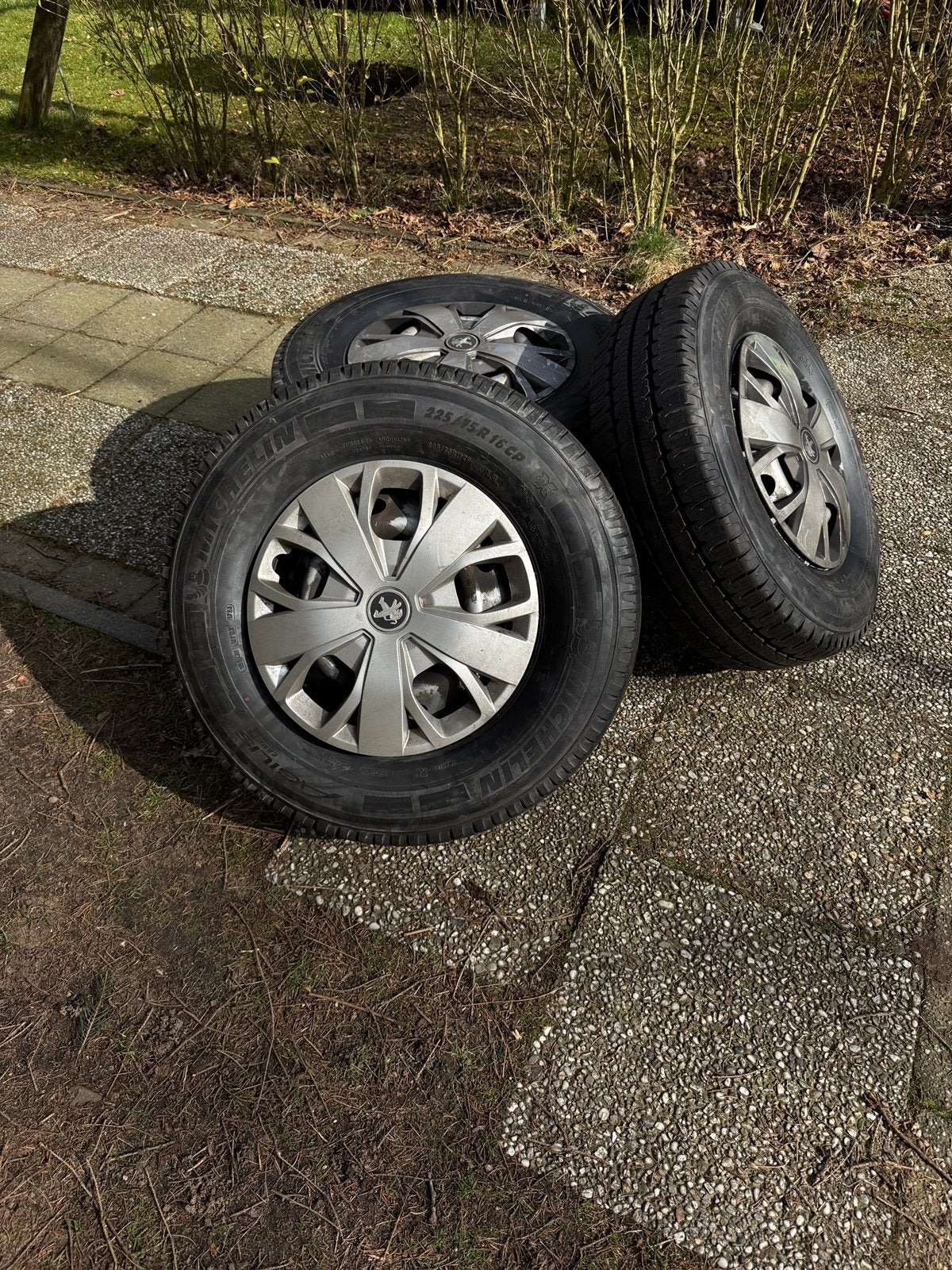 Set zomerbanden 225/75 R16 camper Ducato, Boxer, of Jumper, Ophalen, Bestelwagen, 16 inch, Banden en Velgen