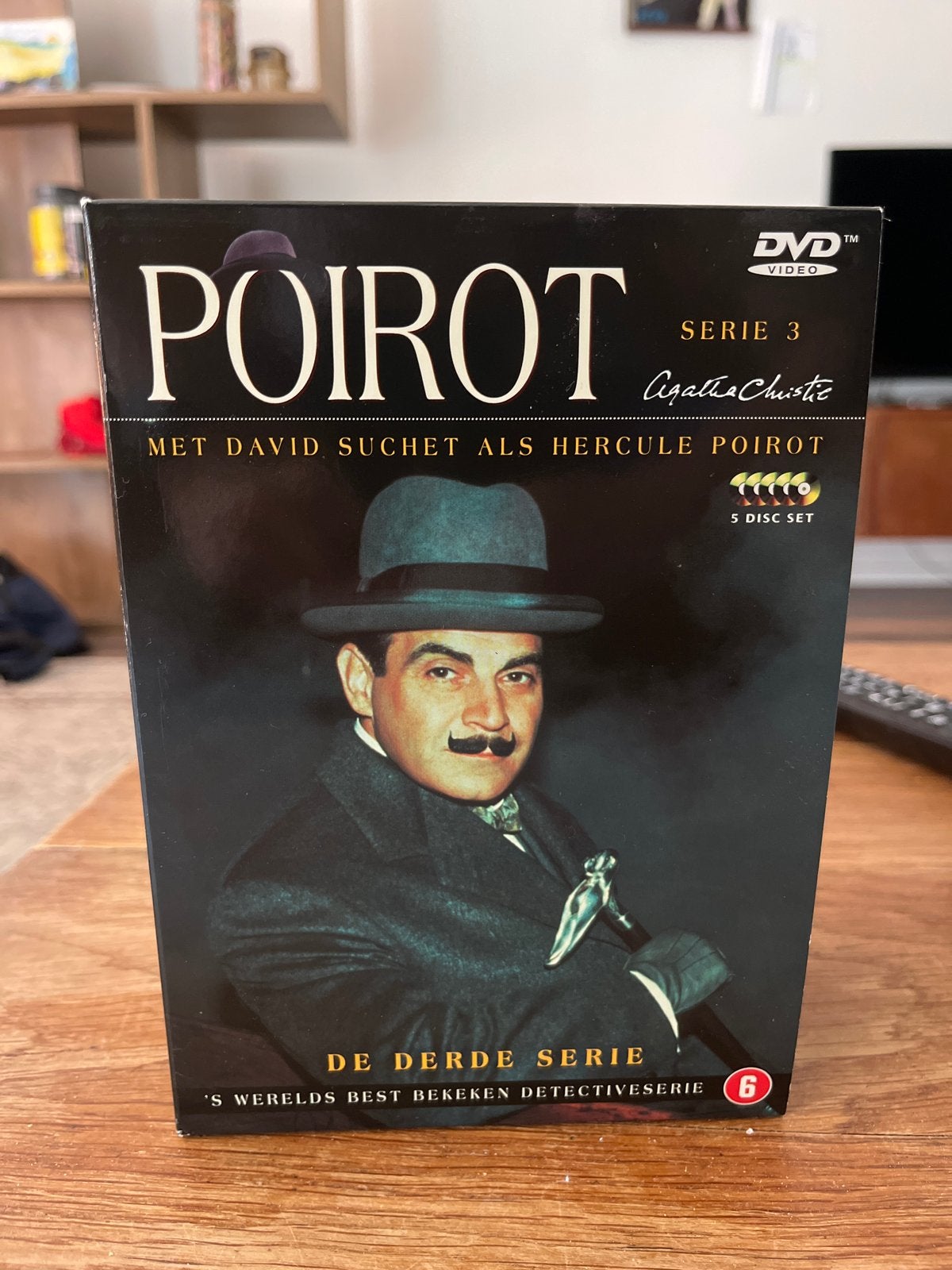 Agatha Christie's Poirot Serie 3 DVD Boxset, Nederlands, Ophalen of Verzenden, Vanaf 6 jaar, Detective en Krimi