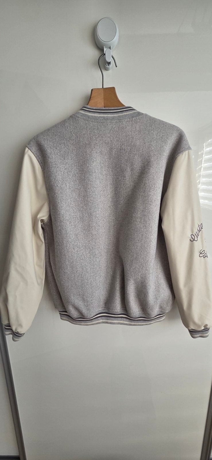 H&M Varsity Jas Maat 158cm, H&M, Ophalen of Verzenden, Zo goed als nieuw, Jongen