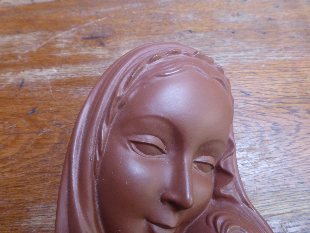 Terra cotta wanddecoratie Maria, Gmunder Keramik, Ophalen of Verzenden