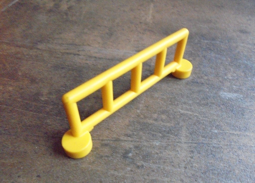 Lego Duplo Fence Railing with 5 Posts (zie foto's) 2, Ophalen of Verzenden, Gebruikt, Losse stenen, Duplo