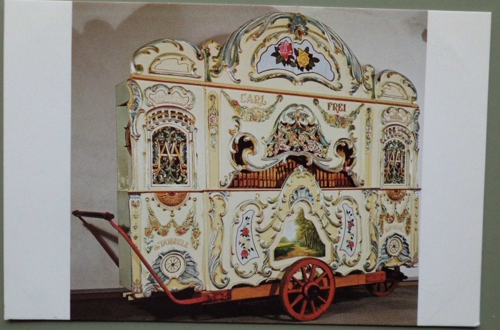 Draaiorgel 37 - museum - de dubbele biphone, Ophalen of Verzenden, 1960 tot 1980, Ongelopen, Noord-Brabant