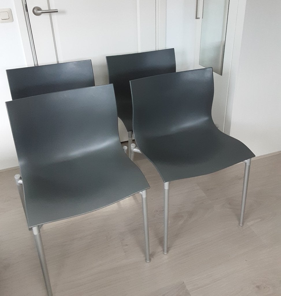design stoelen Philippe Starck  Driade Aleph, Ophalen, Kunststof, Zo goed als nieuw, Vier