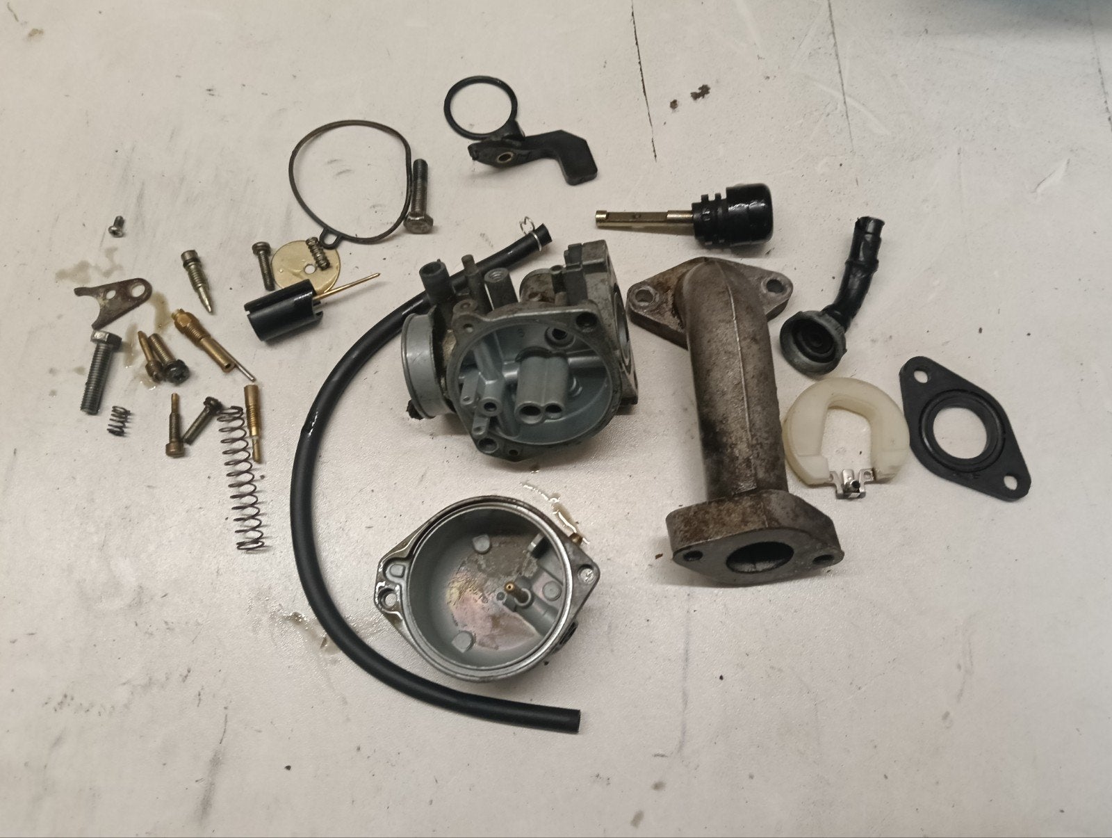 Carburateur PZ19 gebruikt, Ophalen of Verzenden, Gebruikt, Carburateur, Keihin