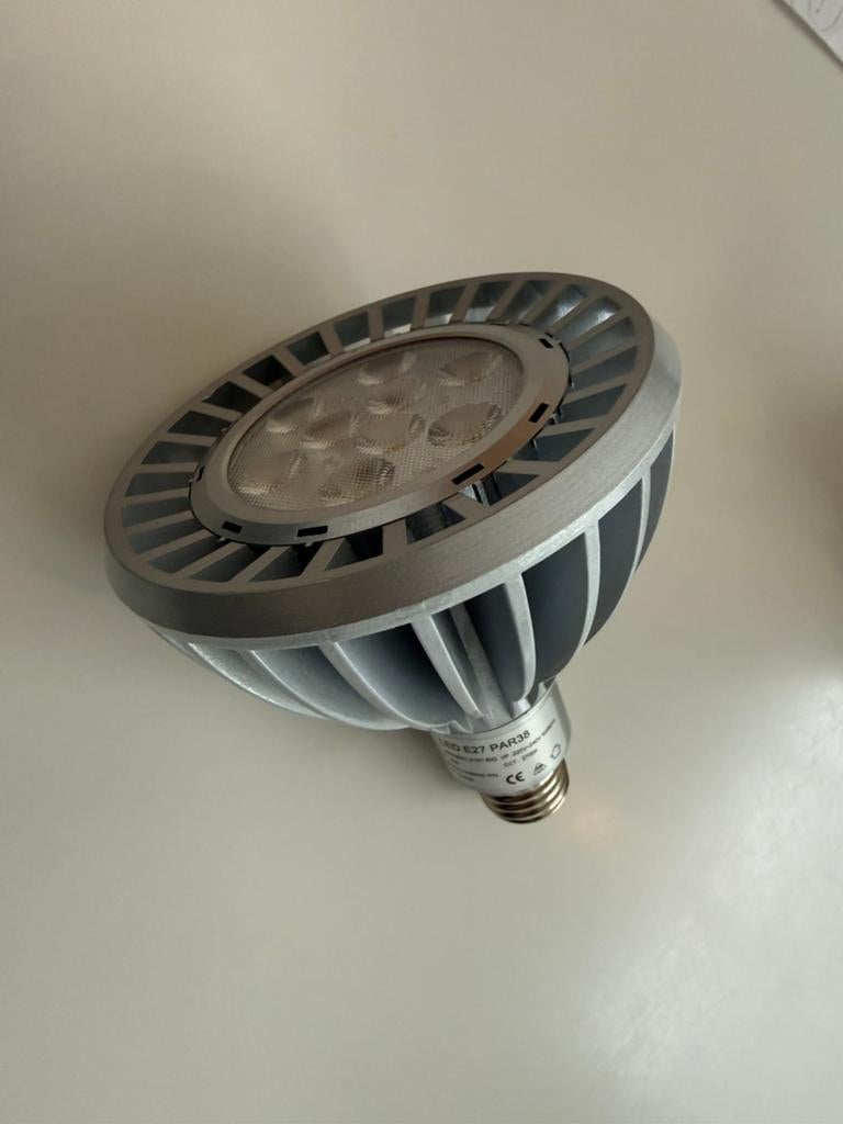 E27 PAR38 LED Lamp 18 Watt, 2700K, Ophalen of Verzenden, Nieuw, E27 (groot), Led-lamp
