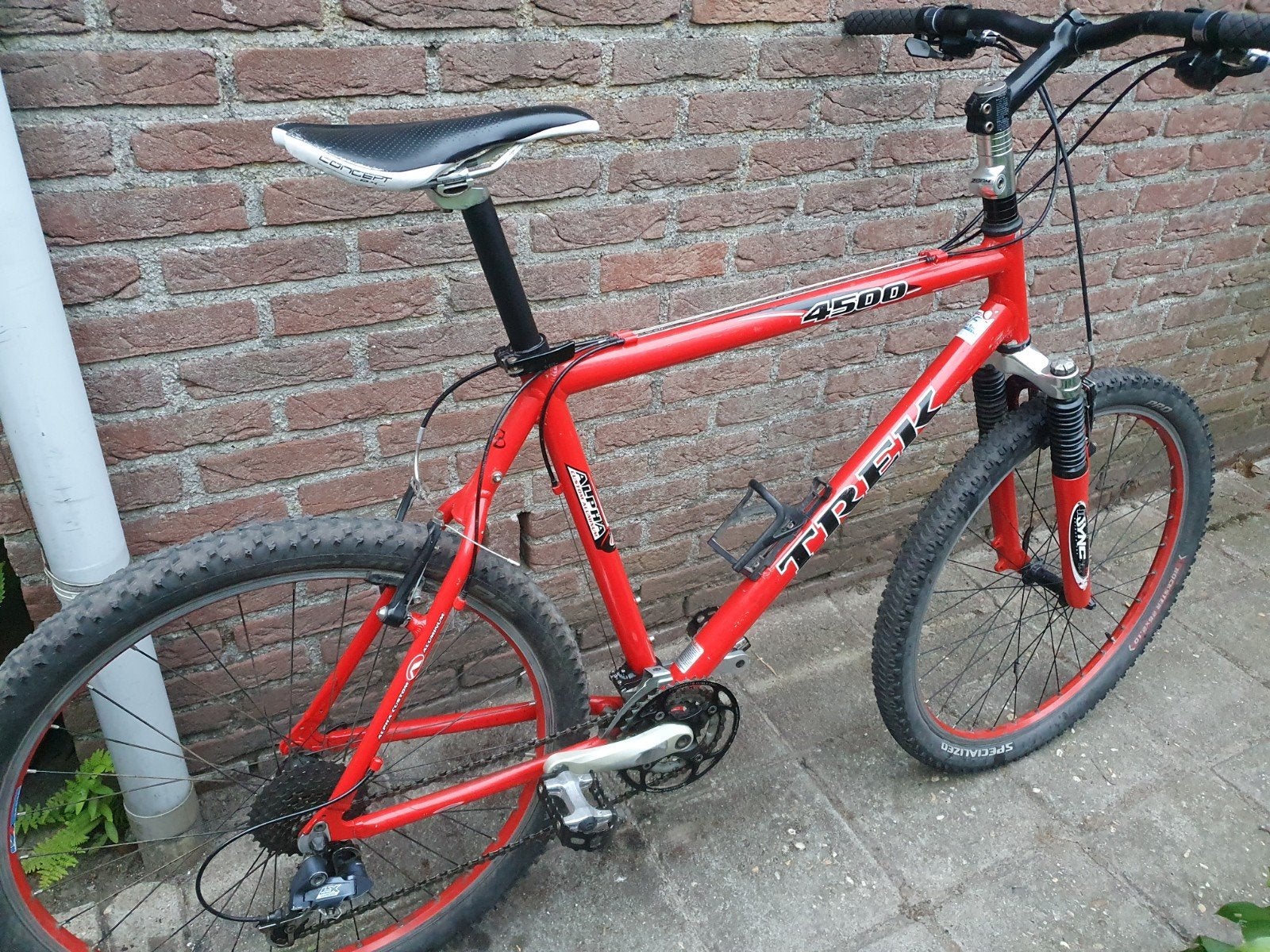 Old skool TREK 4500 MTB (grote maat) Koopje!, Fietsen en Brommers, Fietsen | Mountainbikes en ATB, 53 tot 57 cm, Ophalen, Gebruikt