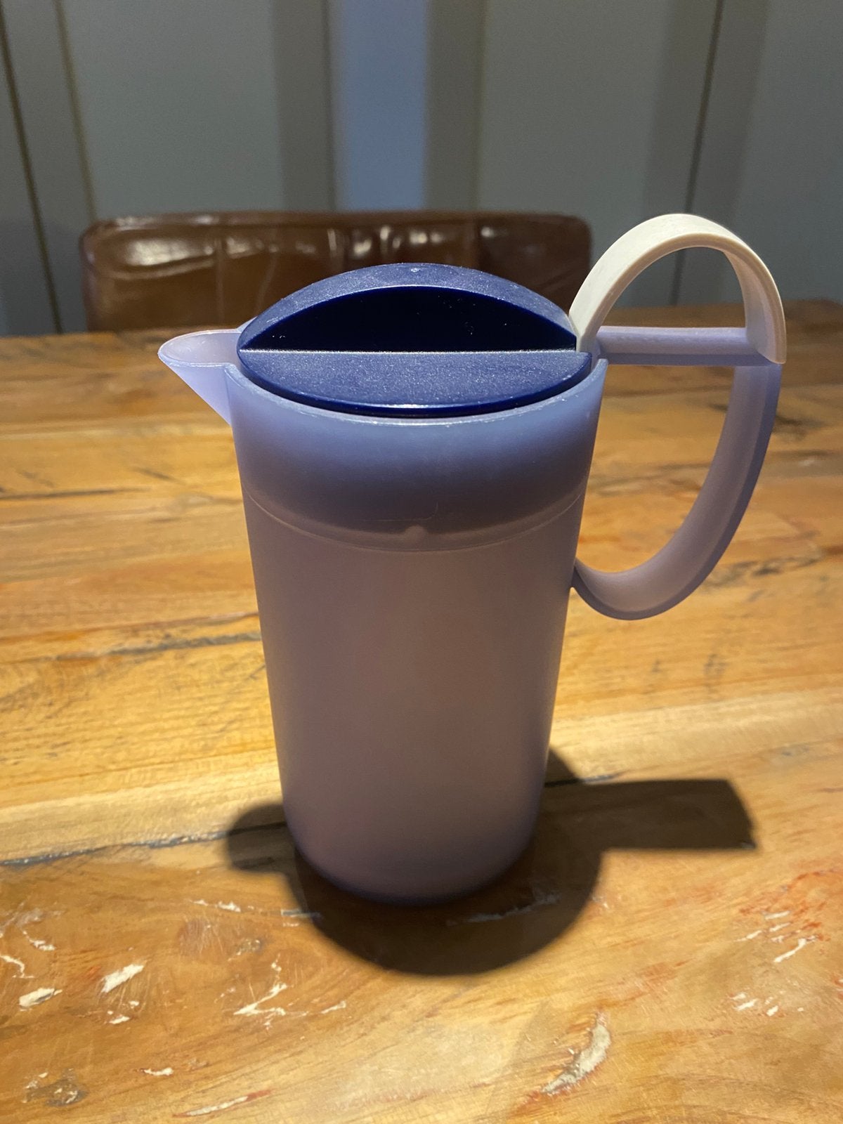 Tupperware melkopschuimer, Ophalen of Verzenden, Zo goed als nieuw, Blauw, Overige typen