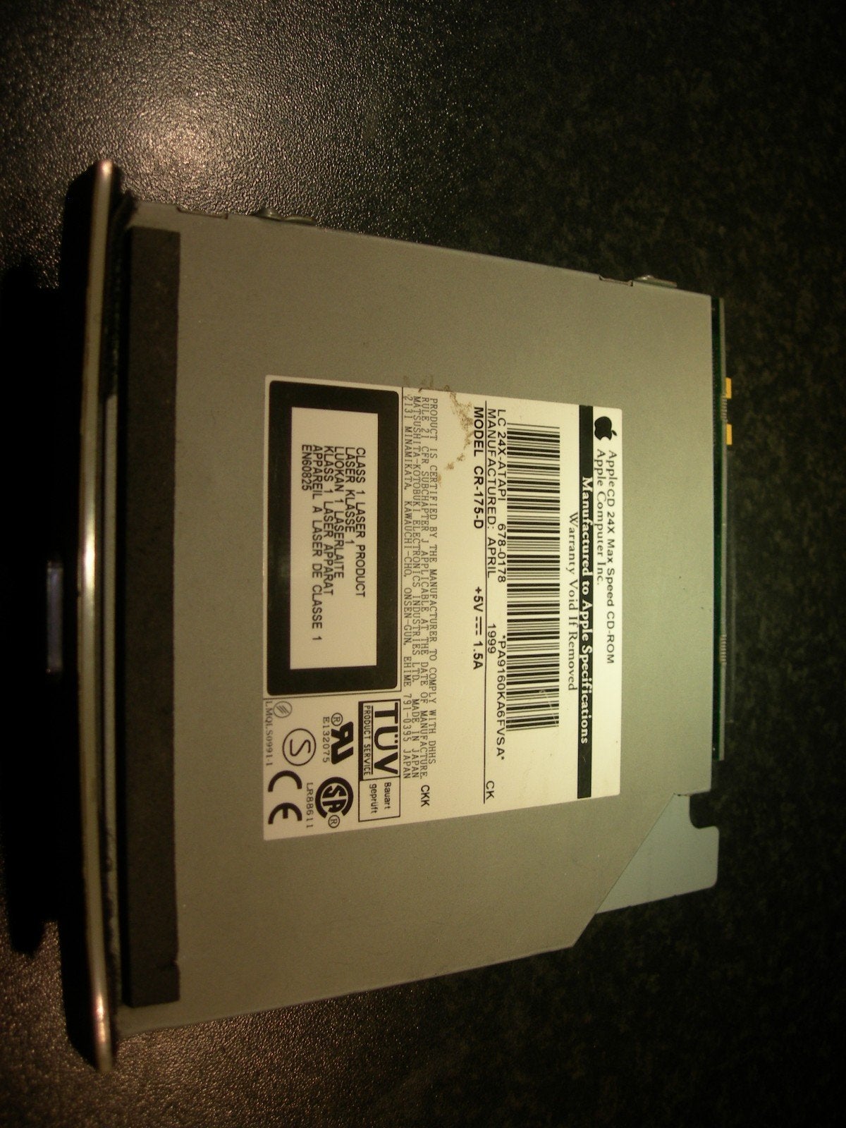 Oude Apple cd speler., Ophalen of Verzenden, Gebruikt, IMac, Onbekend